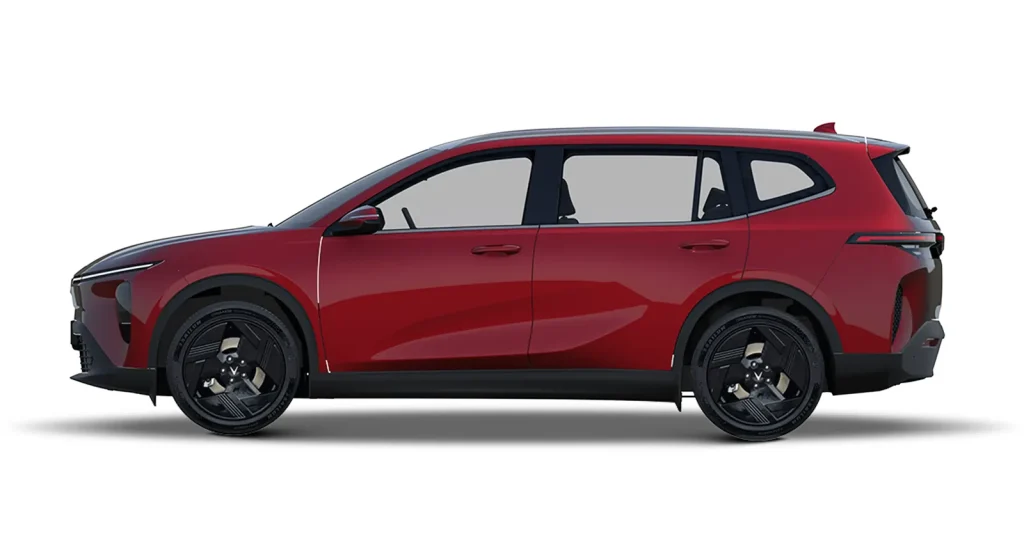 VinFast MPV7 màu Solar Ruby (Đỏ)