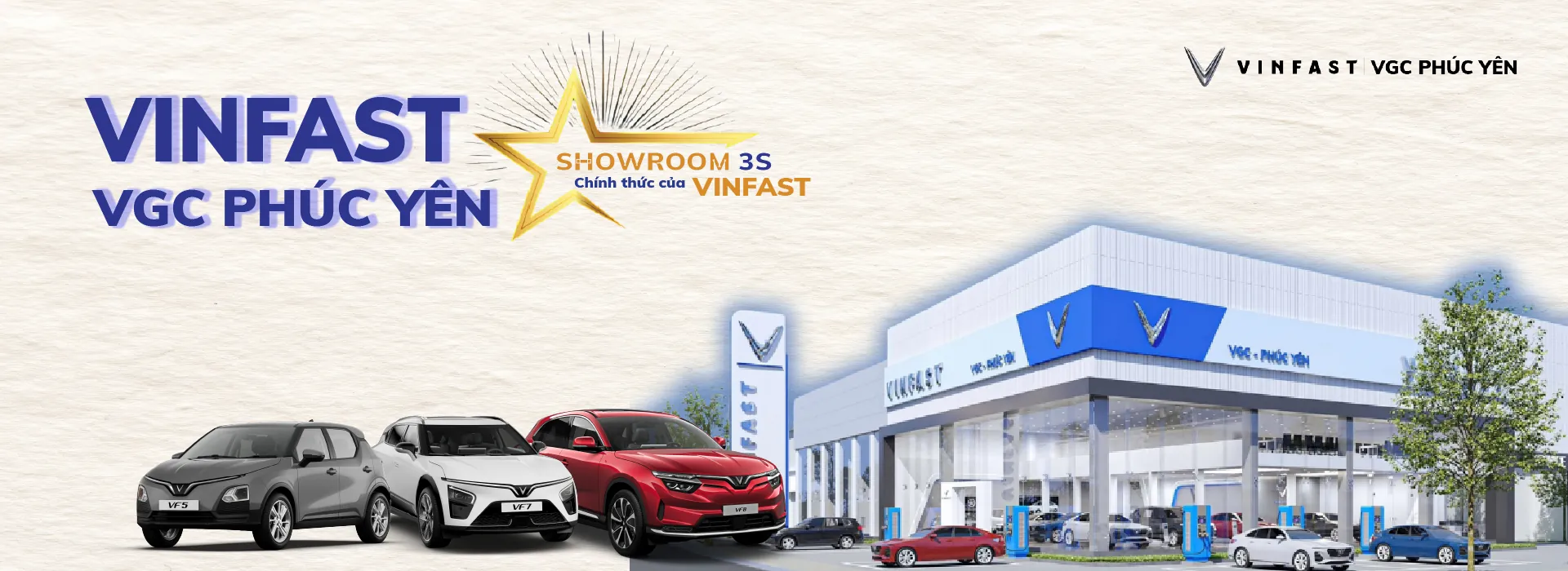 Showroom 3S VinFast VGC Phúc Yên