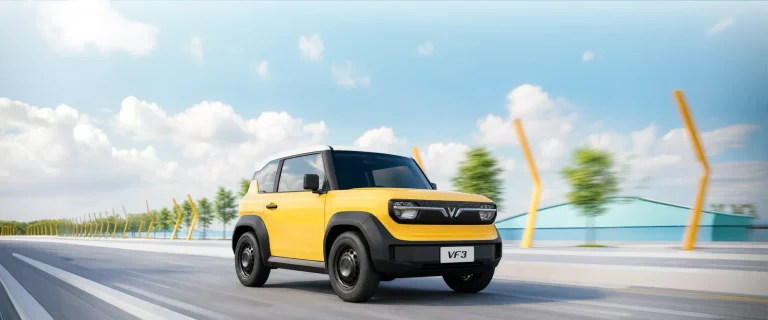 VinFast VF 3 – Ảnh bìa, VF 3 chạy cao tốc