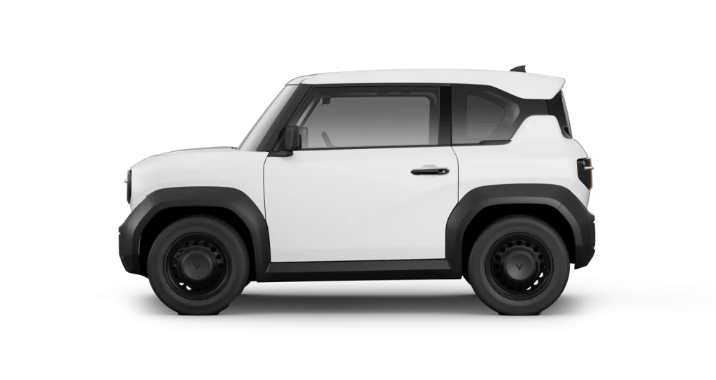 VinFast VF 3 màu Infinity Blanc (Trắng)
