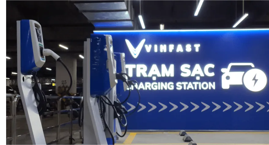 Trạm sạc ô tô điện VinFast